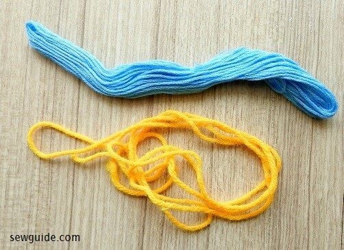 绳子和刺绣牙线