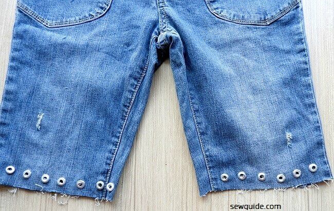 切断短裤DIY说明