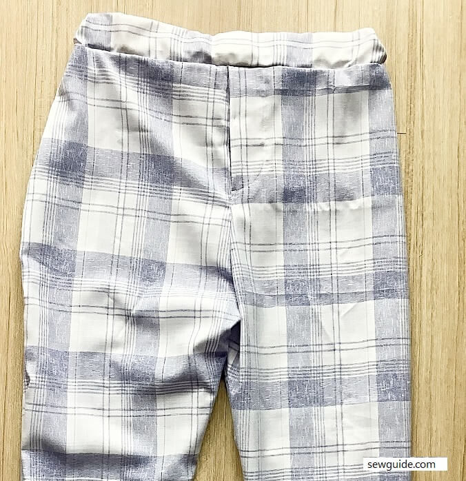 缝制 - 帕特裤子