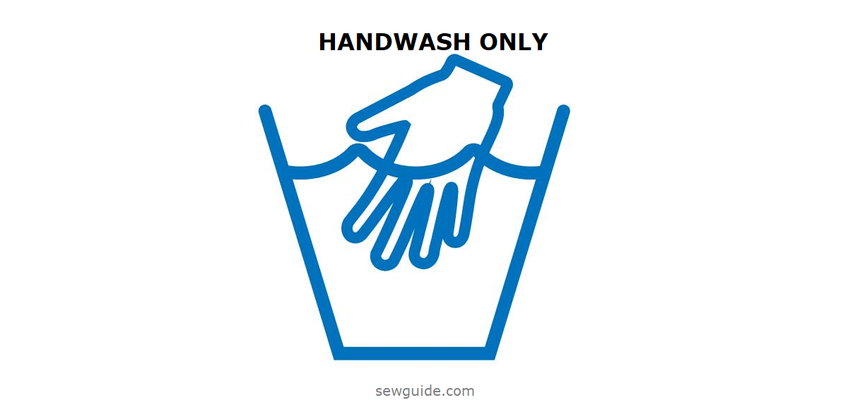 羊毛织物的洗手符号